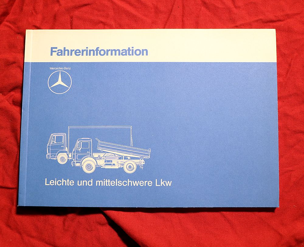 Mercedes LK, MK Leichte und mittelschwere LKW , Fahrerinformation