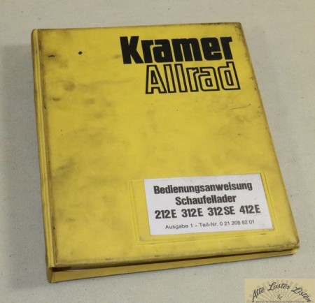 KRAMER Radlader 212, 312, 412 E