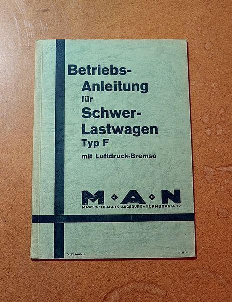 MAN Typ F Schwerlastwagen