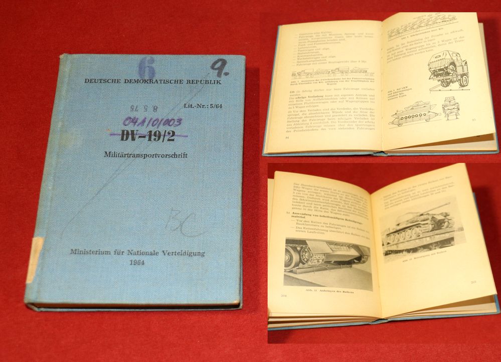 Militärtransportvorschrift NVA Dienstvorschrift DDR