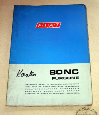 FIAT   80  NC         Karosserie , Kastenwagen