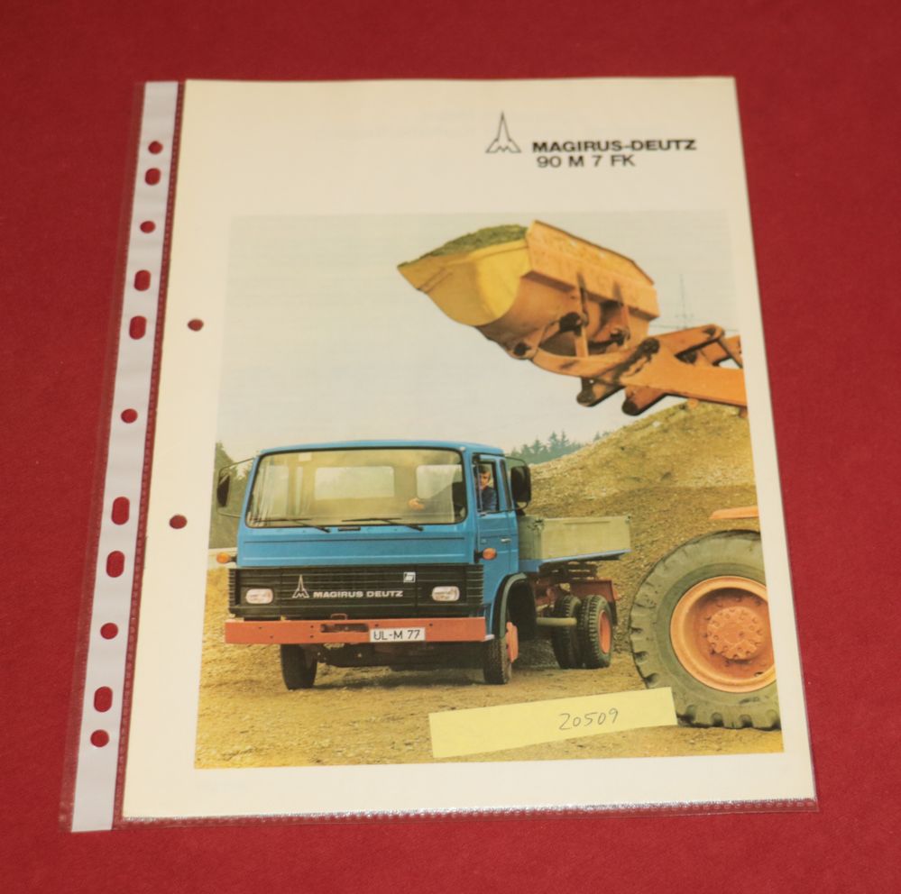 Magirus Deutz 90 M 7 FK Prospekt
