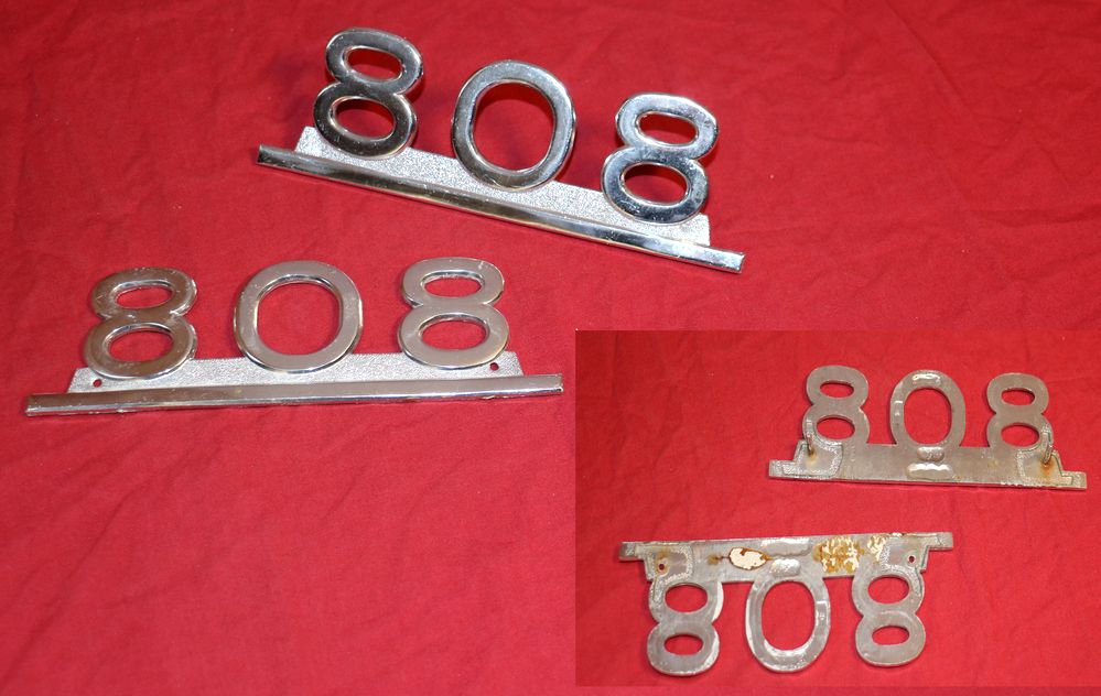 808 Mercedes Schriftzüge für LP 808