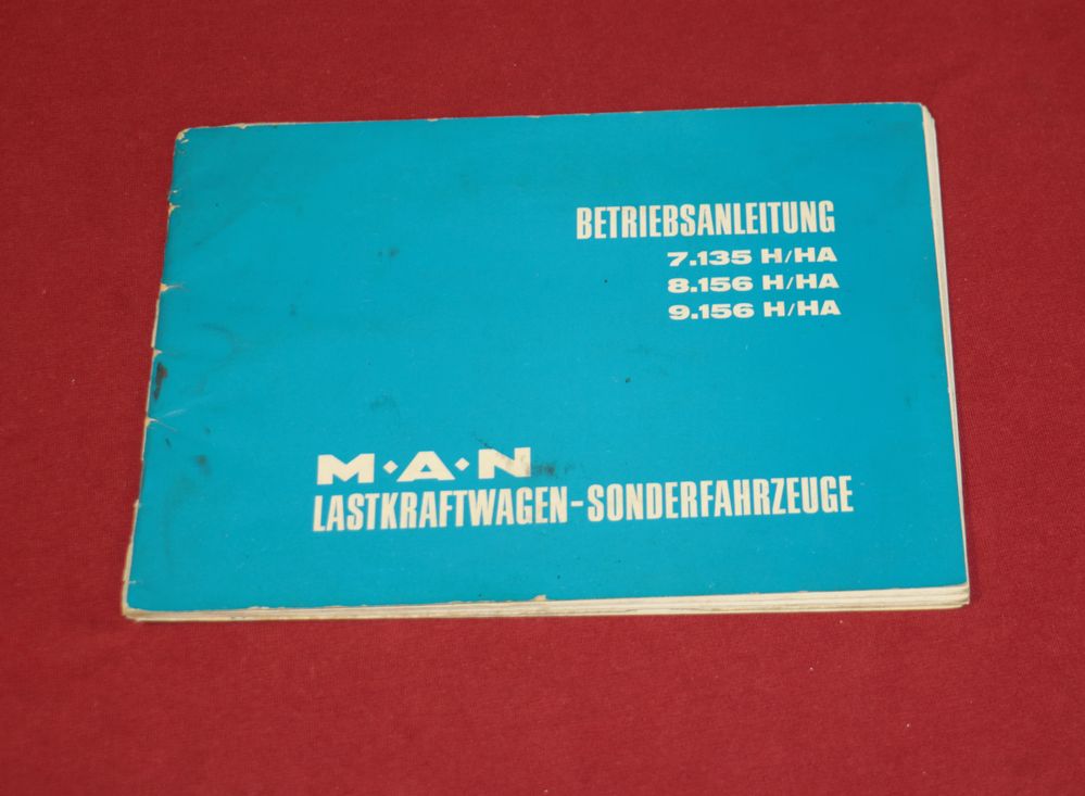 MAN 7.135 , 8.156 , 9.156  H / HA , Haubenfahrzeuge