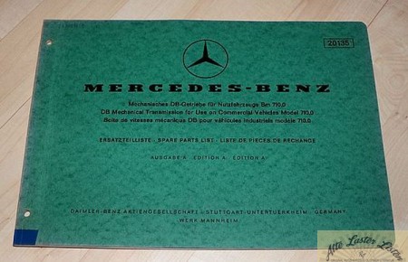 Mercedes Getriebe Bm 710.0  G 70  für Bus O 305