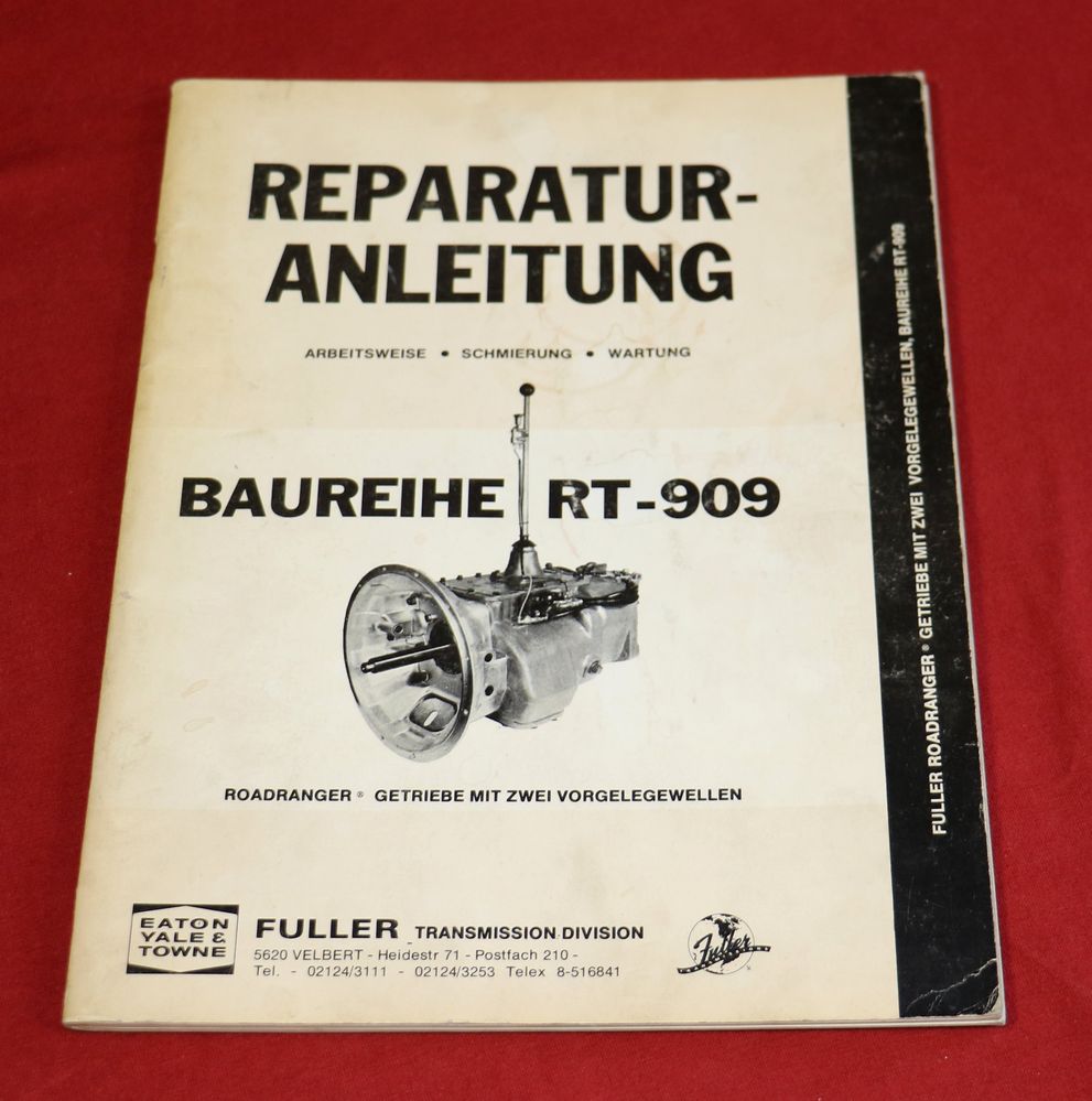 FULLER Getriebe  Eaton Fuller RT 909