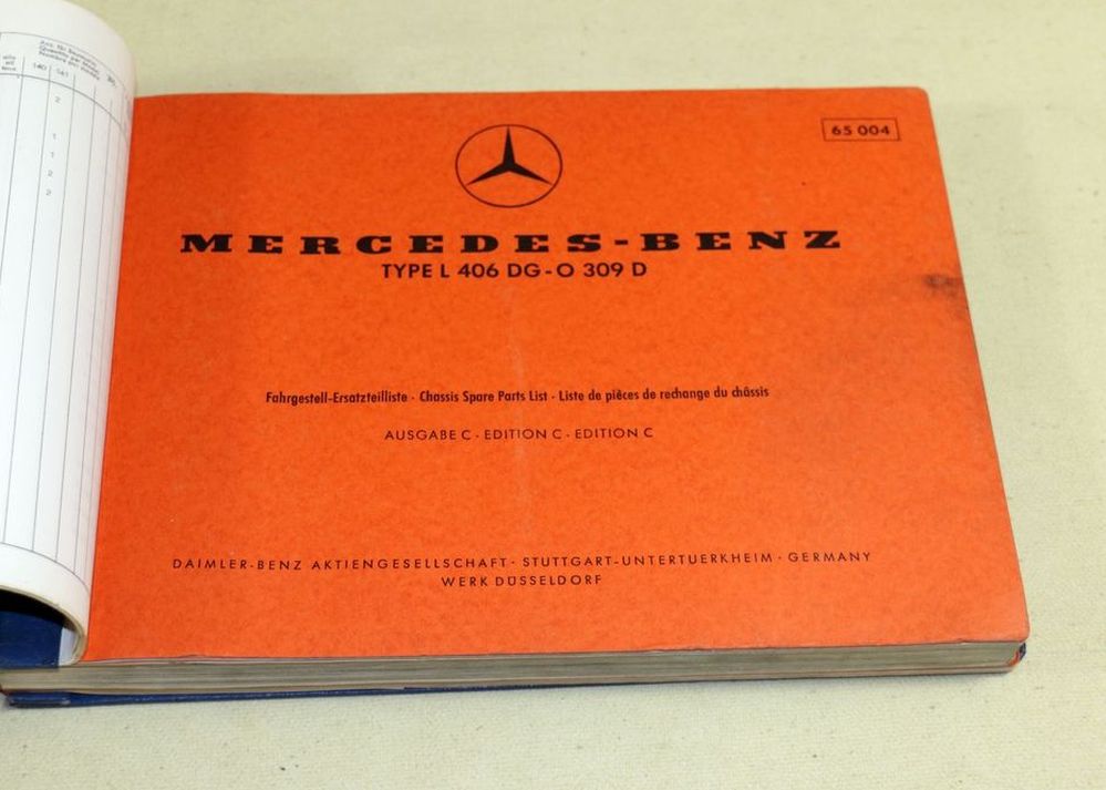Mercedes L 406 D , O 309 D + Zusatz für Feuerwehr