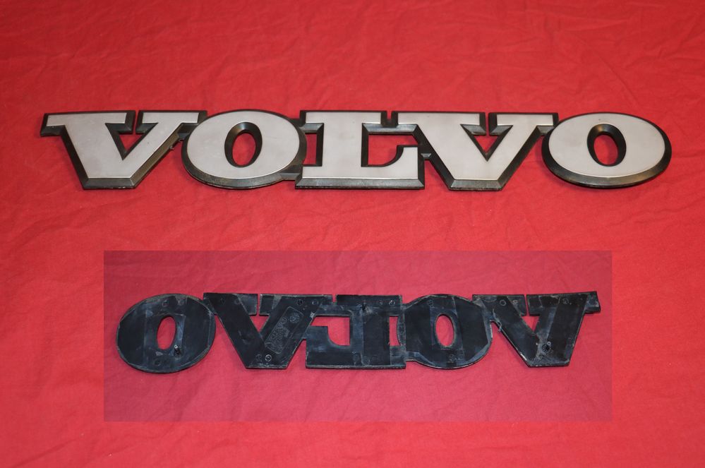 VOLVO Schriftzug, Emblem