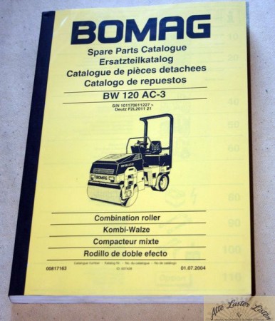 BOMAG    Kombi - Walze  BW 120 AC-3