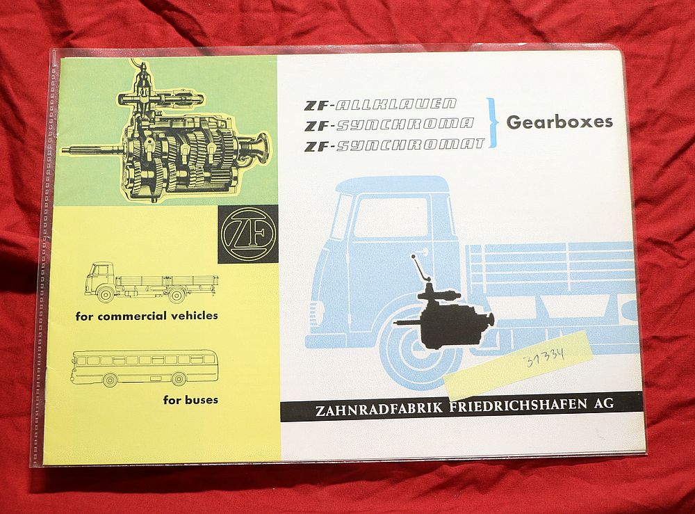 ZF AK und Synchron Getriebe , Prospekt