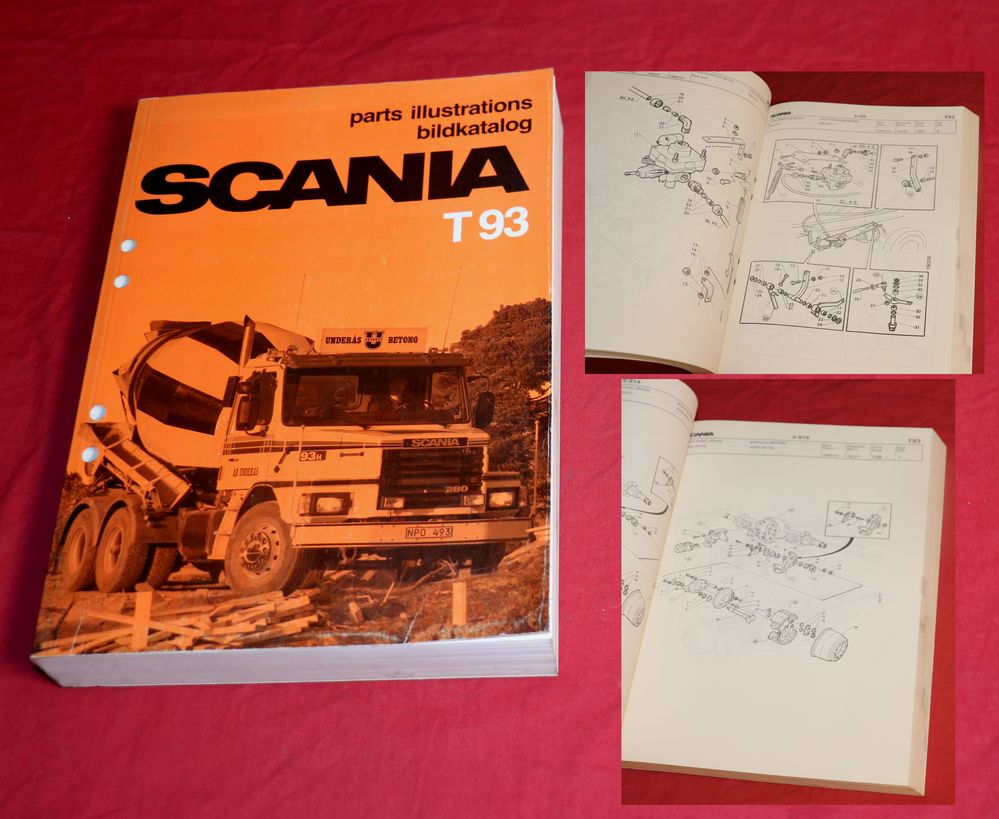 SCANIA T 93 Ersatzteilkatalog