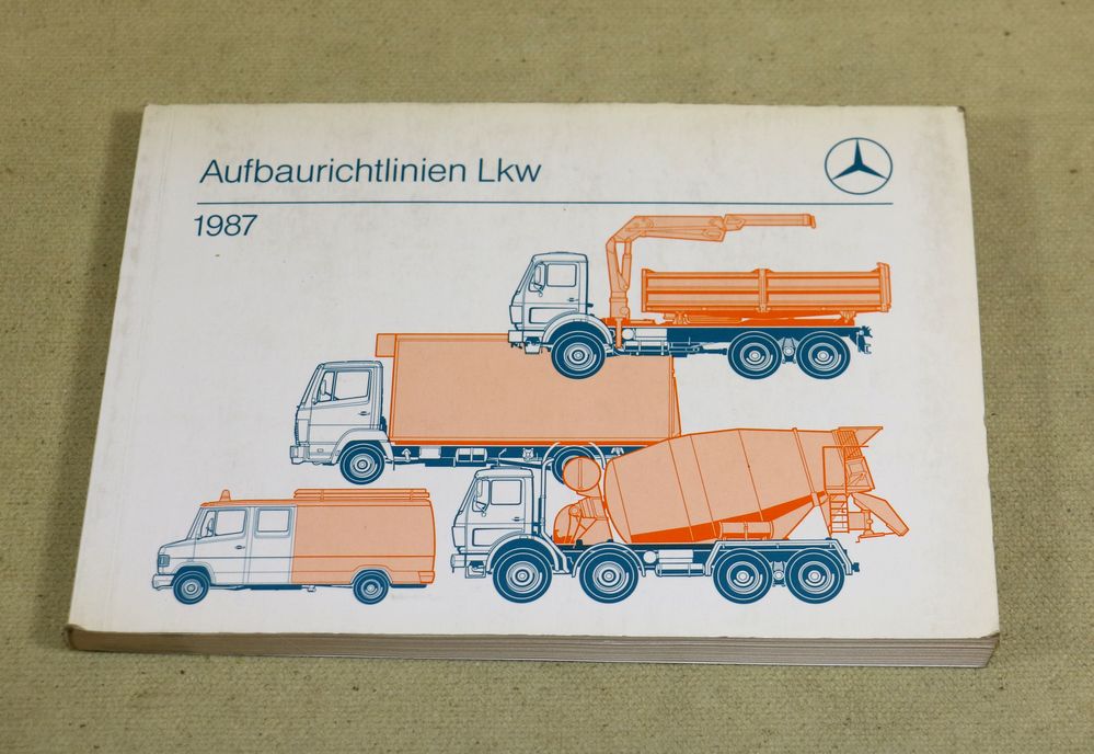 Mercedes Aufbaurichtlinien LKW 1987