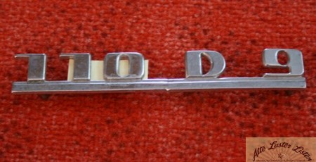Magirus Schriftzug   110 D  9