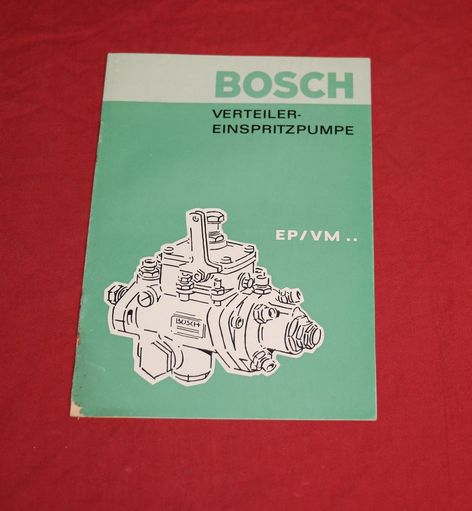 BOSCH Verteilereinspritzpumpe EP / VM ..
