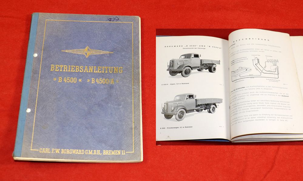 Borgward B 4500, B 4500 A Allrad