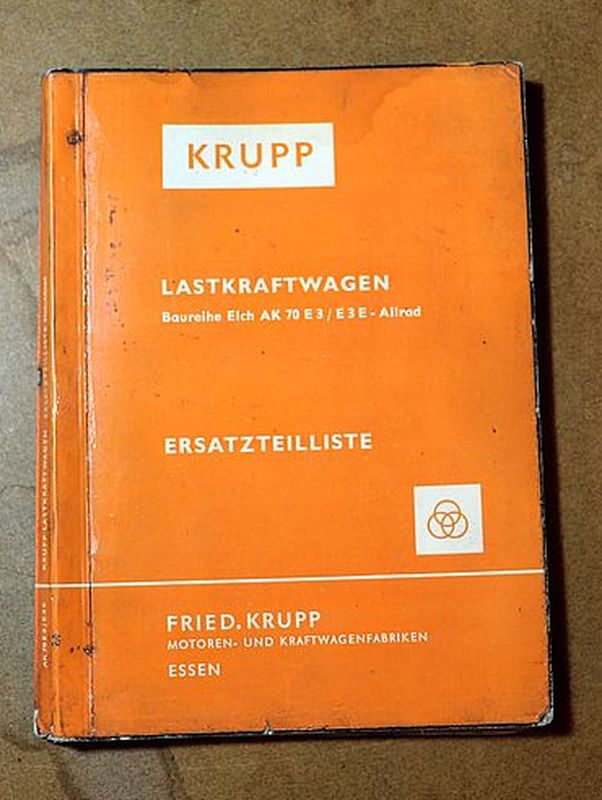 KRUPP ELCH AK 70 E3 , Allrad