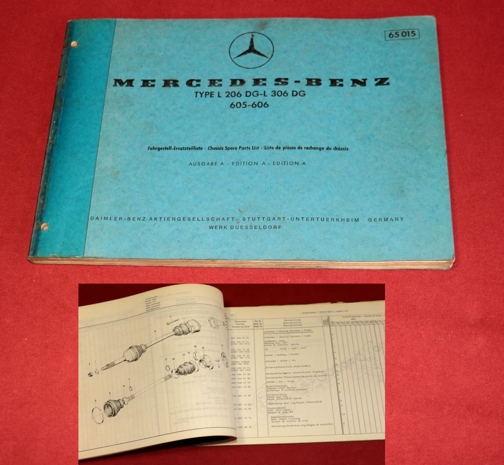 Mercedes L 206 DG - L 306 DG , Fahrgestell Leichttransporter