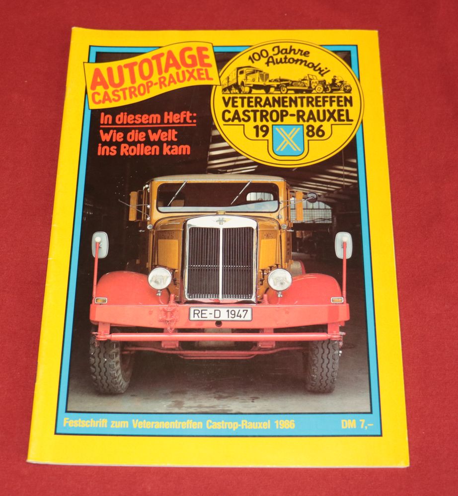 50443 Autotage Castrop-Rauxel  Veteranentreffen 1986