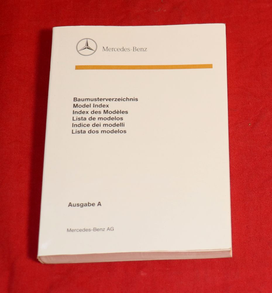 Mercedes Baumusterverzeichnis 1991