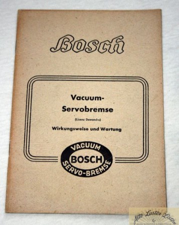 BOSCH    Vacuum Servo Bremse