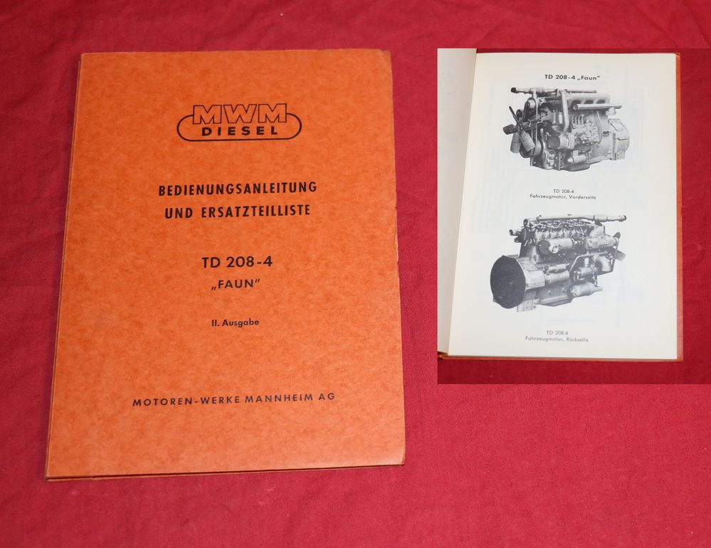 MWM TD 208 - 4 Motor FAUN
