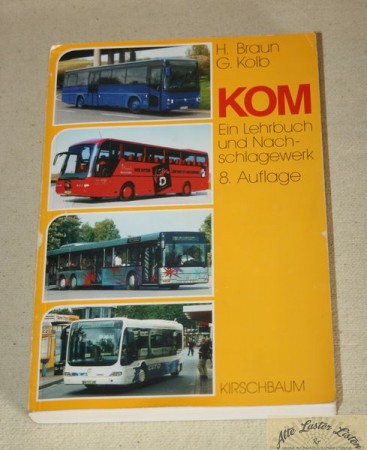 Omnibus    KOM  , Lehrbuch und Nachschlagewerk   G. Kolb
