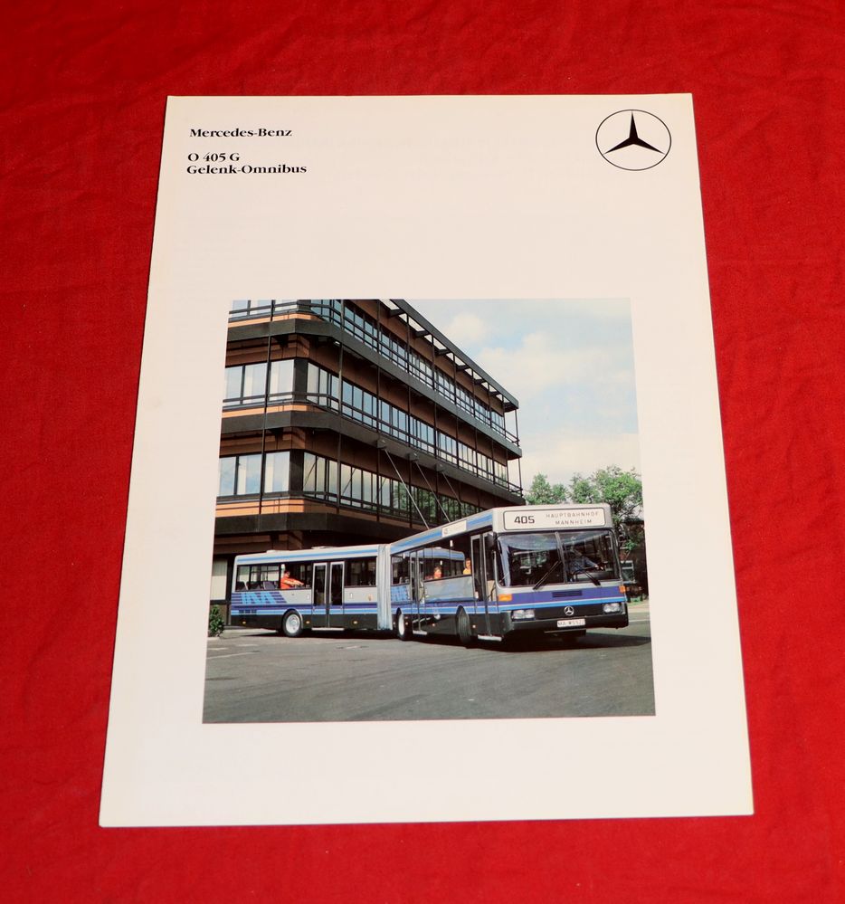 Mercedes O 405 G Gelenk Omnibus Prospekt