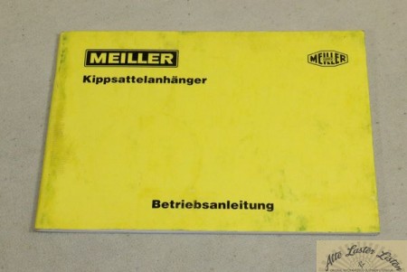 MEILLER    Kippsattelanhänger
