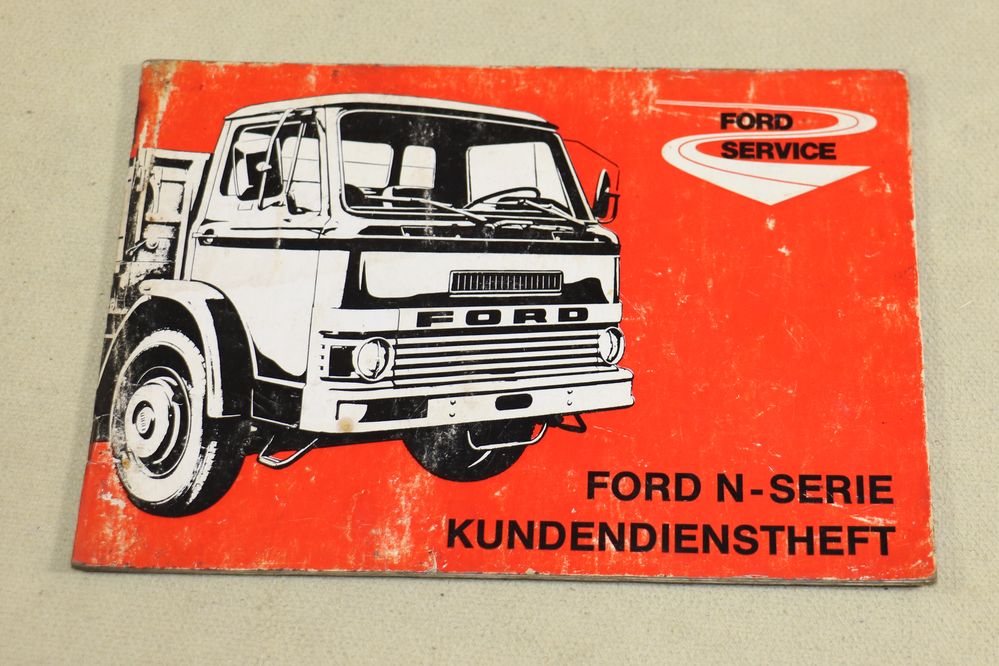 FORD N Serie , LKW Kundendienstheft