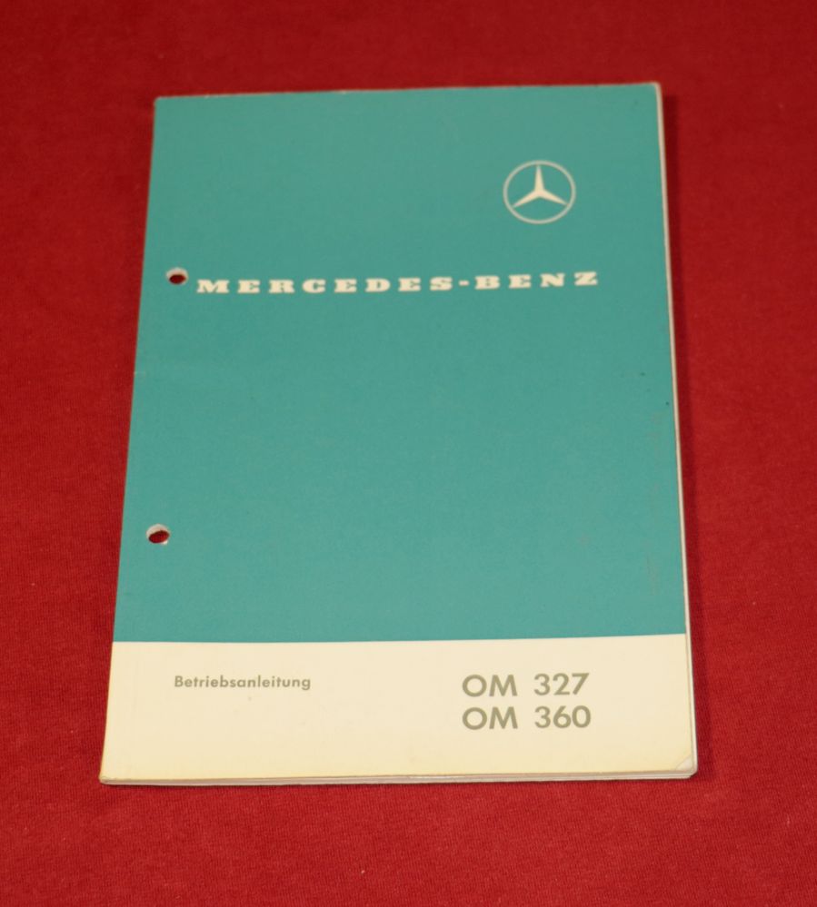 42111 Mercedes Motoren OM 327, OM 360