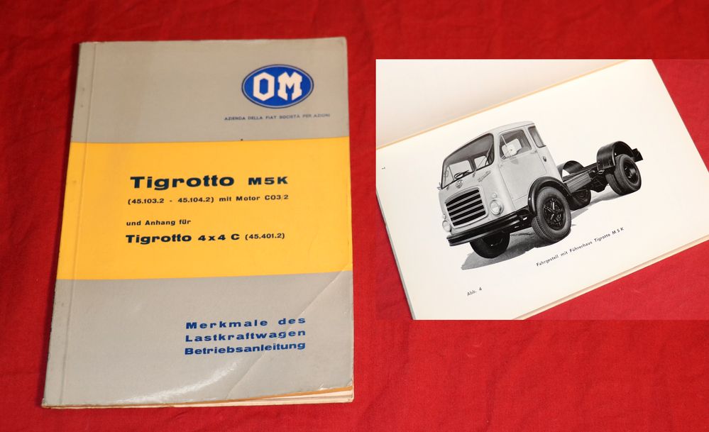 OM Tigrotto M5K und Anhang Tigrotto 4x4 C