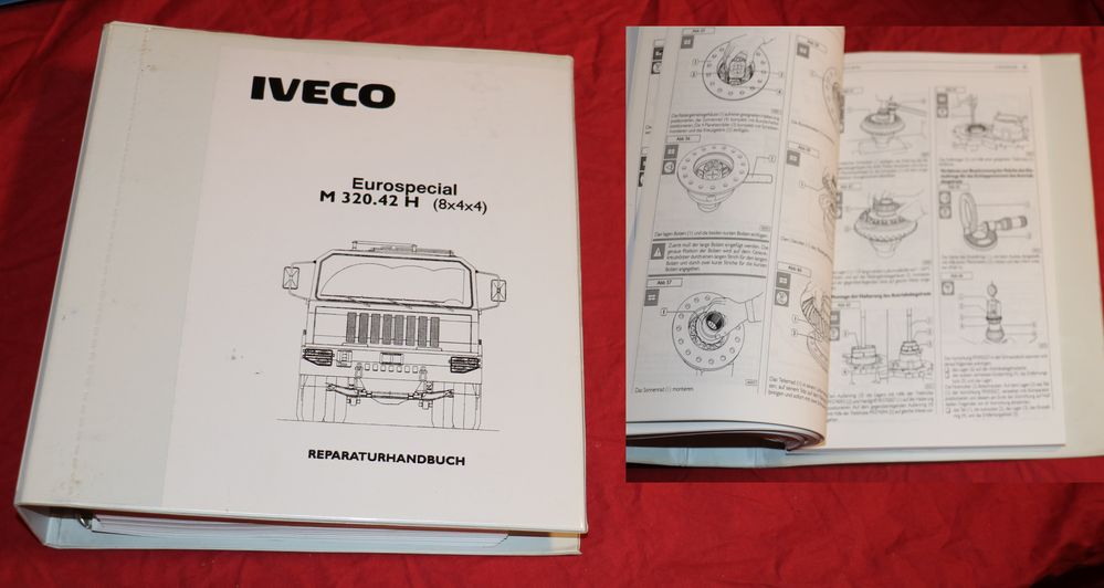 Iveco Euro Special  M 320.42 H 8x4 x4 Militär