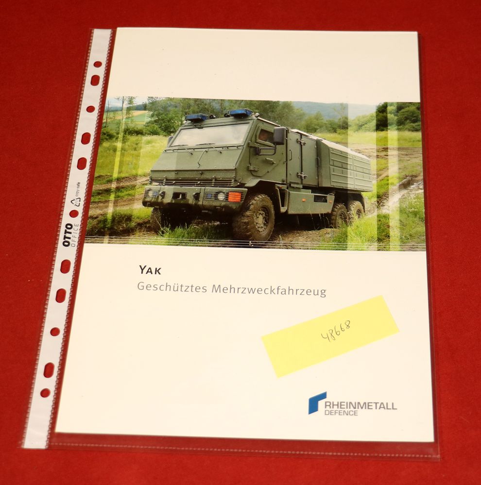 Rheinmetall YAK 6x6 Mehrzweckfahrzeug MOWAG