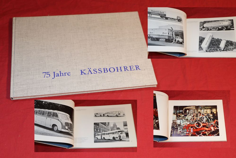 75 Jahre Kässbohrer , 1893-1968 Buch , Setra