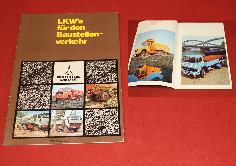 Magirus Deutz , LKW für den Baustellenverkehr