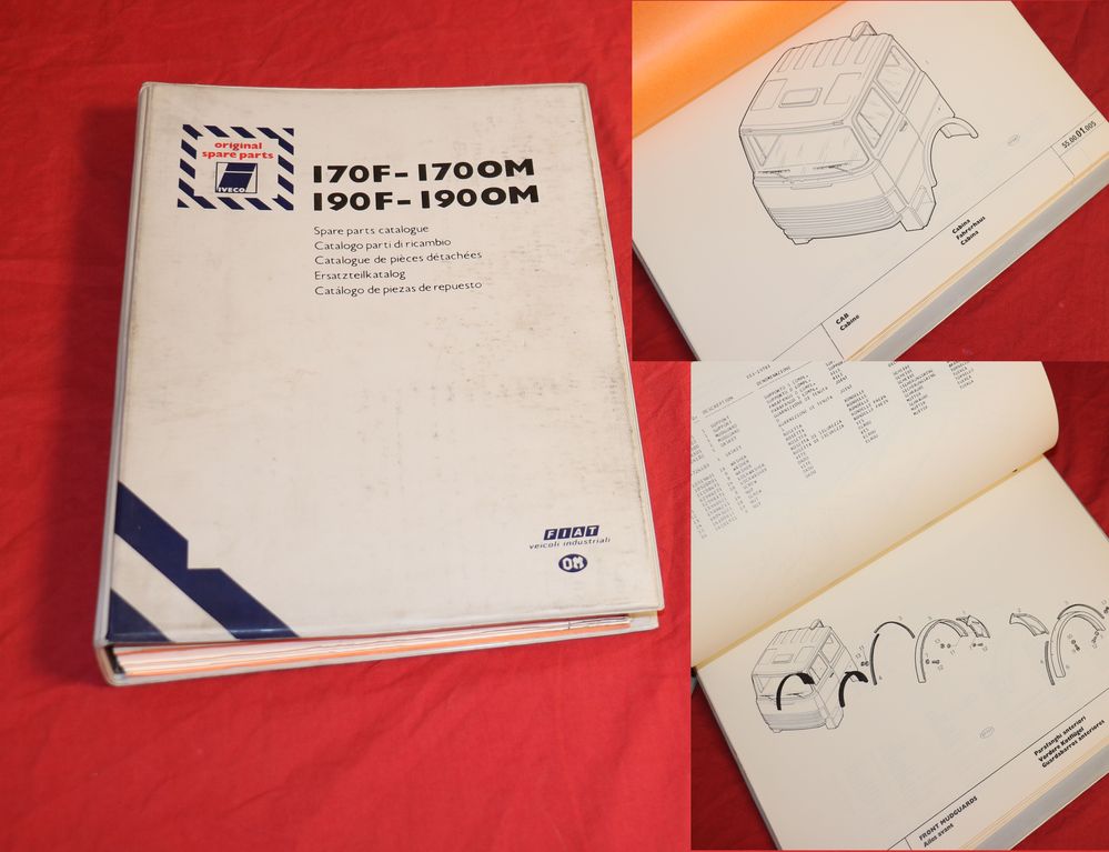 FIAT 170 - 190 F 20, 26, 35 Karosserie , Fahrerhaus