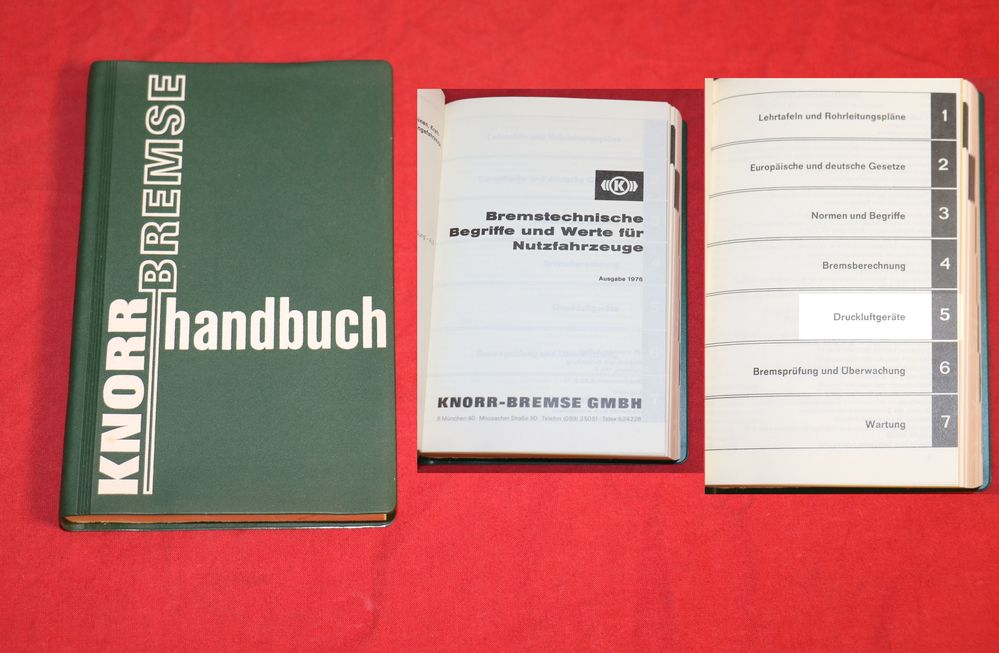 KNORR Bremse Handbuch 1976