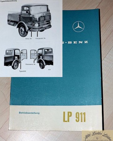 Mercedes LP 911              mit Motor OM 321