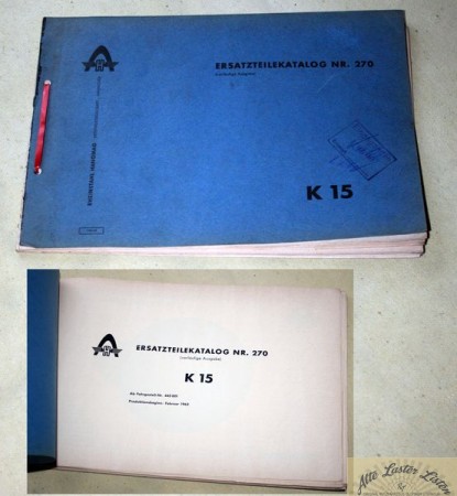 Hanomag   K  15            Raupe