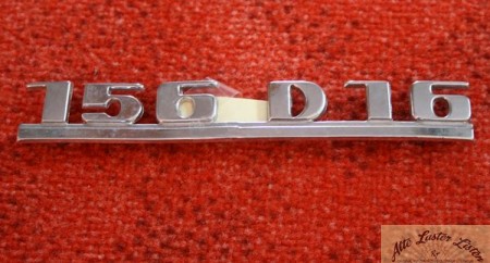 Schriftzug für Magirus  156 D 16