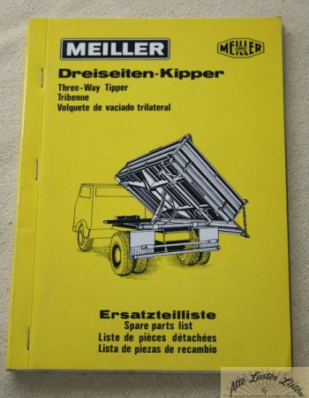 Meiller - Kipper  auf   Iveco  160 - 30 AH / AHW