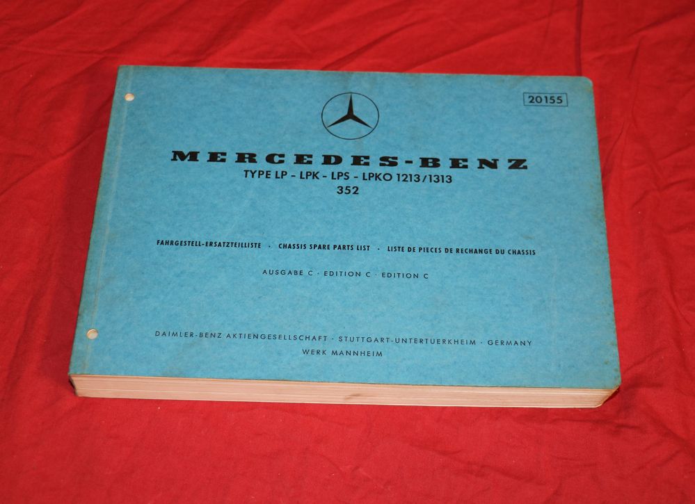 Mercedes 1213 , 1313  LP, LPK, LPKo    Fahrgestell
