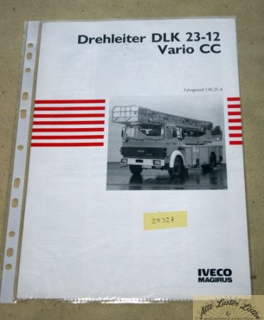 Iveco Magirus     DLK  23 - 12  Vario CC