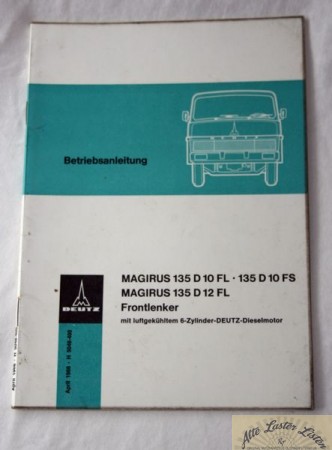 11853_betriebsanleitung_magirus_deutz_bis_1970_frontlenker_bis_1970_bcL0rpBRzTl3Mt Magirus Deutz 135  D 10, 12  FL , FS