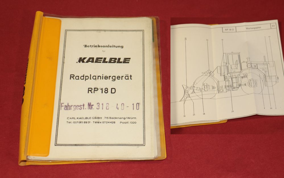 Kaelble Radplaniergerät RP 18 D