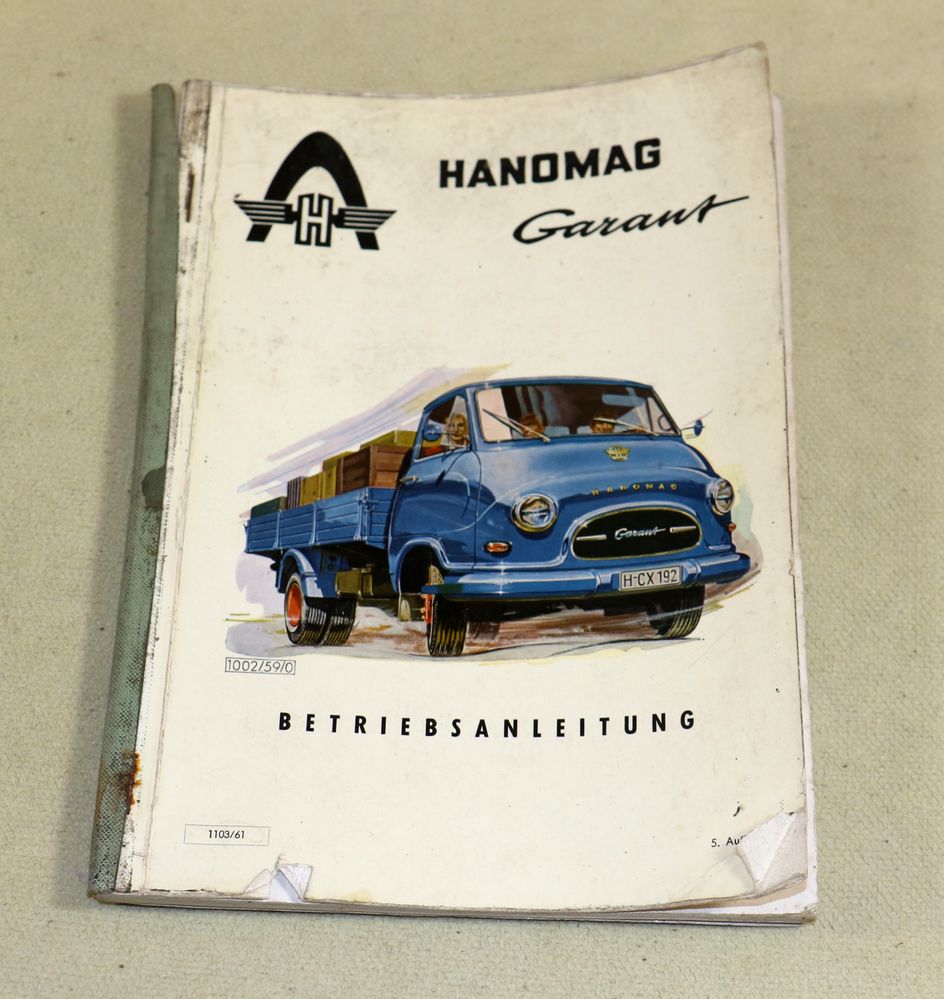 Hanomag Garant   mit Motor  D 28 , 65 PS