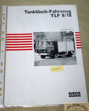 Iveco Magirus TLF  8 / 18  auf 75 - 14 A Feuerwehr