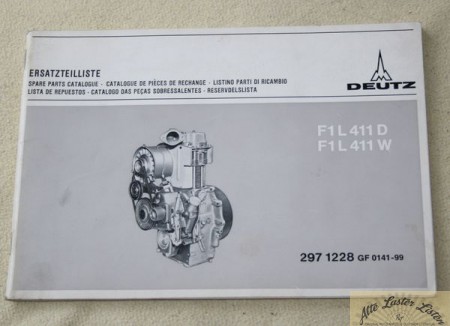 Deutz F 1 L 411  D , W