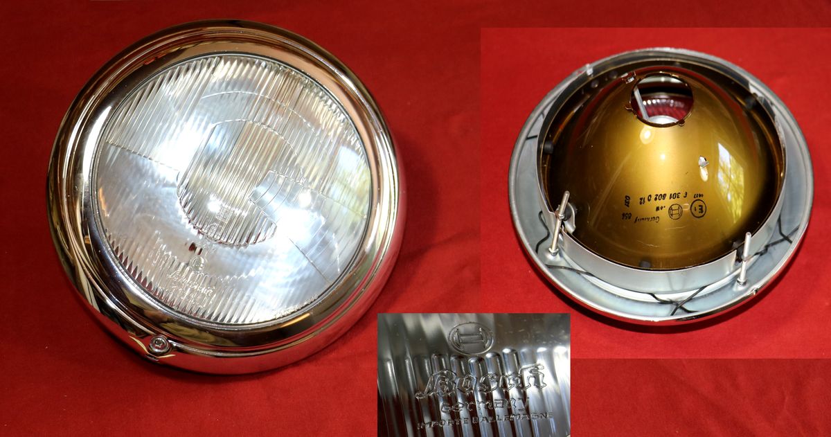 49612 Bosch Hauptscheinwerfer Einbau z.B. für Busse, MAN, Mercedes