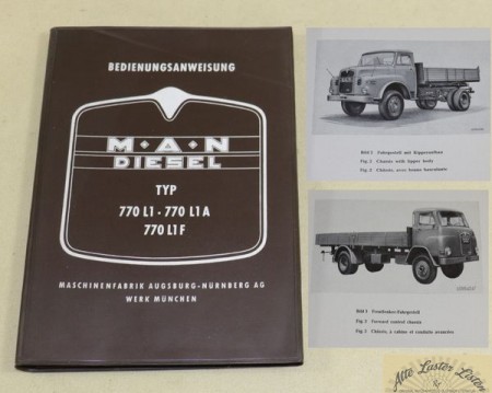 MAN 770    Hauber und Frontlenker LKW